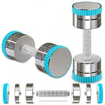 IronGrip 10 kg Anti‑Slip Dumbbells