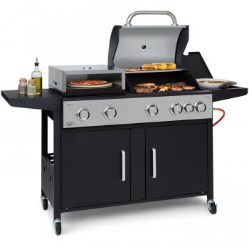 Barbecue-Pizza Kingsville XL Brûleurs Inox