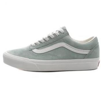 Vans Old Skool pig suede gray mist Sneakers blau 6.0 unisex