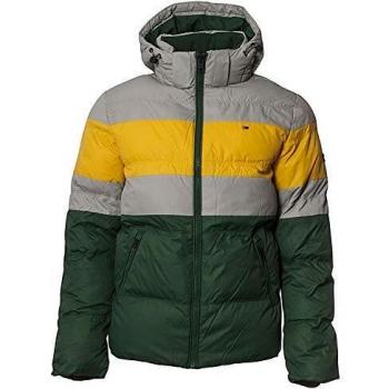Tommy Jeans TJM Rugby Stripe Puffa Jacke