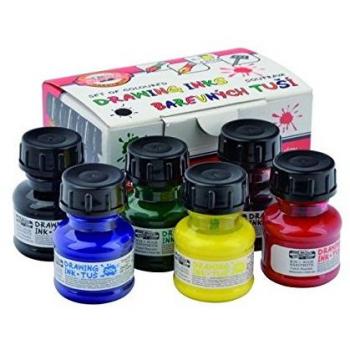 Koh‑I‑Noor 014173000000 Six 20‑Gram Colour Ink Set