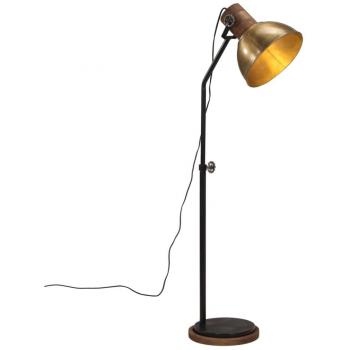 Lampe à Pied Antique en Laiton VidaXL