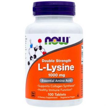 Ultra L‑Lisina 1000 mg – 100 Tabletes