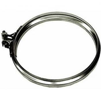 Collier de Serrage Cheminee DN 60 en Acier Inoxydable 316
