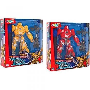 Set de Robots Brillantes con Control de Luminiscencia