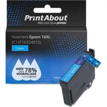 PrintAbout Hochleistungs-Druckerpatrone für Epson 16XL