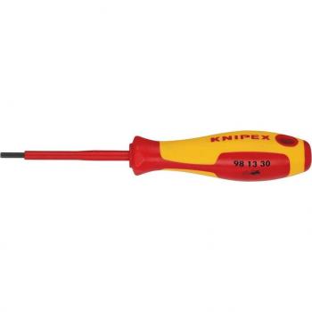 Durable 3 mm VDE Hex Screwdriver – 75 mm Long, Heat‑Insulated Tip