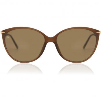 Rodenstock R7412 B 57: Lentes de Sol Mujer Marrón