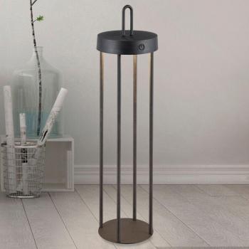 Anselm 50 cm LED Table Lamp in Black