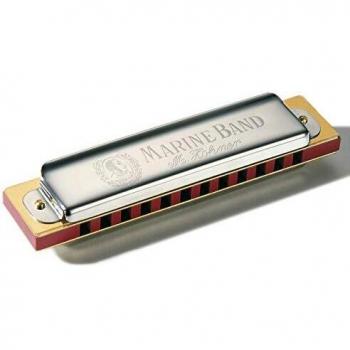 Harmonica Diatonique Hohner Marine Band 364/24 en Do (24 Voix)