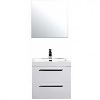 Espejo LED 2137 incluido en el Mueble de Baño Bernstein M600 Blanco