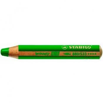Crayon De Couleur Woody 3in1 Vert FoncÃ©