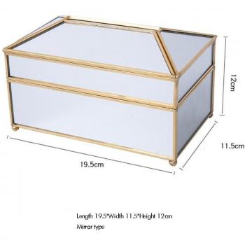 Durcheinander Glas Gewebe Halter