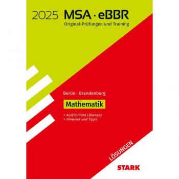 STARK Lösungen zu Original-Prüfungen und Training MSA/eBBR 2025