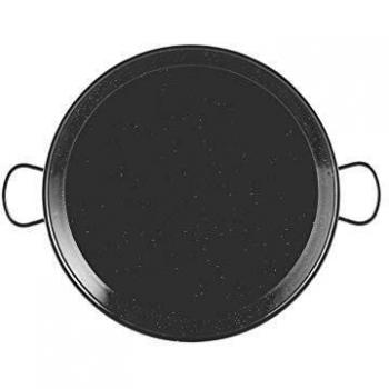 Paellera La Valenciana esmaltada de 50 cm