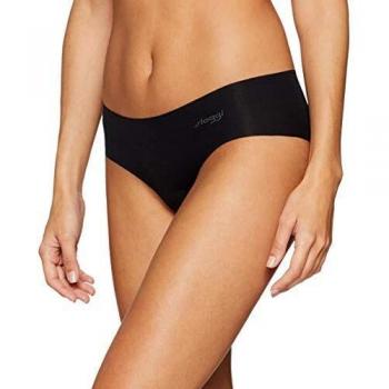 Sloggi Damen Zero Cotton Hipster, Schwarz, 34 (Herstellergröße XS)