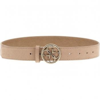 Cinturón de mujer Guess beige
