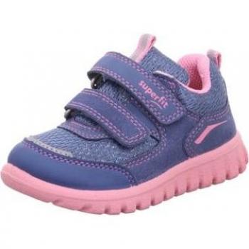 Chaussures basses superfit Sport7 Mini bleu / rose