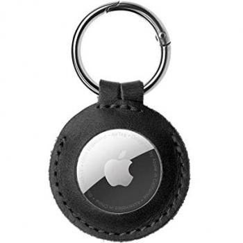 Estuche Llavero Anti‑Deslizante AirTag Negro