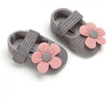 Cute Flower Design Infant Baby Girl Shoes