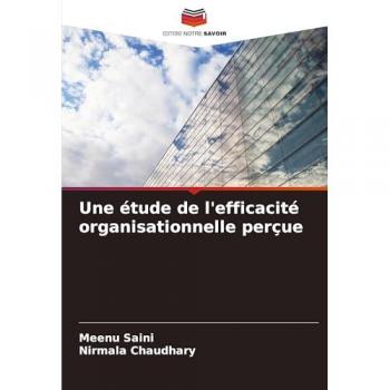 Saini, Meenu: Une étude de l'efficacité organisationnelle perçue