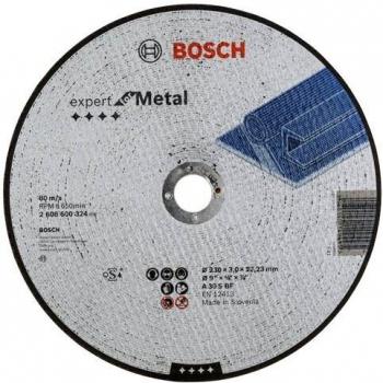 Bosch 2608600324 230 x 22.2 x 3mm Metal Cutting Disc Flat