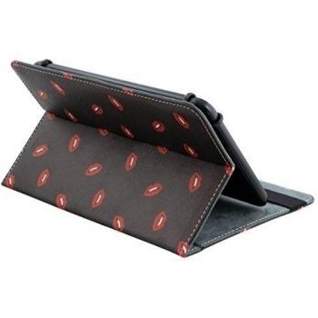 E-Vitta Stand 2P Urban Trendy 17,8 cm (7 pulgadas pulgadas) Folio Marrón, Rojo, Blanco