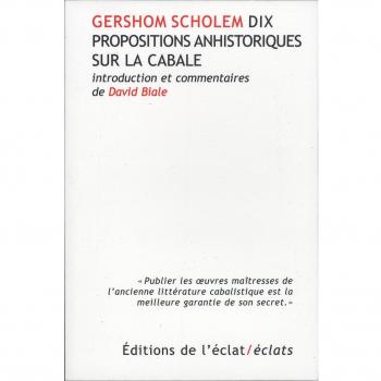 Dix propositions anhistoriques sur la cabale
