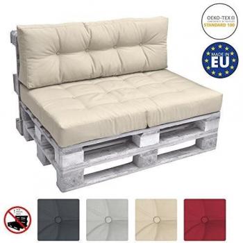 Cuscino spalliera Beautissu per divano in pallet 120x40x10 cm