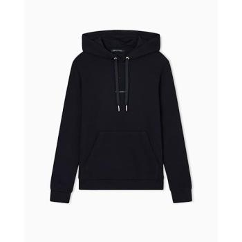 Nero Felpa Armanix Casuale con Cappuccio –  Size Small – Cotone