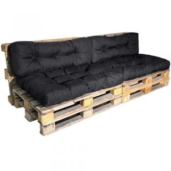 Coussin Palette x2 Noir Bananair