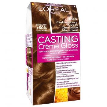 L'Oréal 603 Chocolate Macaroon Color Card