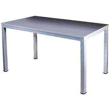 120x60cm Home Office Desk – Solid Wood, White Finish