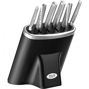 7‑Piece Global Zeitaku Knife Block with Mino Sharpener
