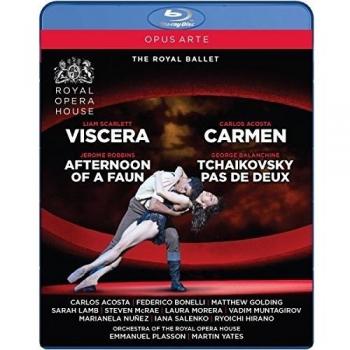 Viscera Carmen L'après-midi d'un faune Pas de deux Blu-ray