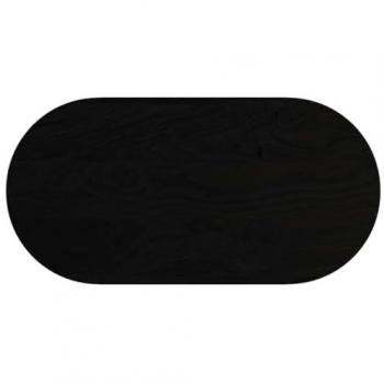 Corte Oval em Carvalho Sólido, 4cm de Espessura – VidaXL
