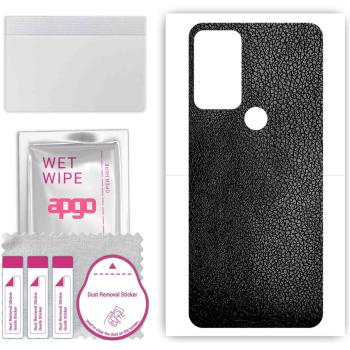 Protection Vinyle Noir Apgo – Adaptée à l’Alcatel 3 H Plus