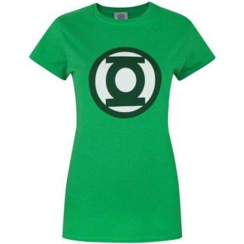 XXL Emblem-T-Shirt der grünen Laternen für Frauen