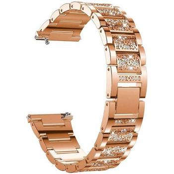 Correa de Metal Brillante para Fitbit Versa/Versa 2