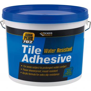 Everbuild 702 Off White Tile Adhesive, Water Resistant