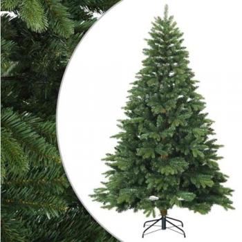 Sapin artificiel 210 cm, vert, branches flexibles – Vidaxl