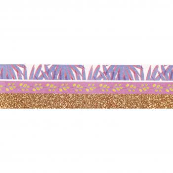 Pack de Cintas Decorativas Hojas 3 Unidades