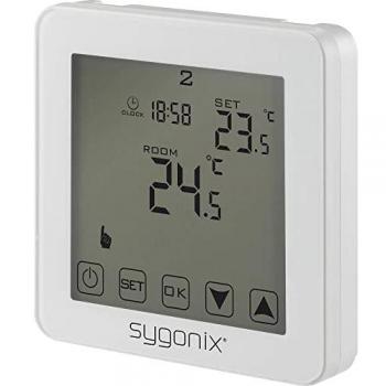 Sygonix SY‑4961570 Touch 2 Indoor Thermostat – Flush-Mount, 7-Day Control