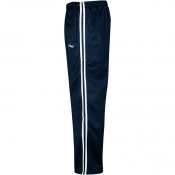 Straight Leg Navy Joggers with Elastic Waist – Size Small