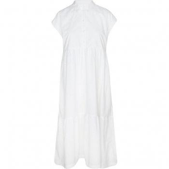 S.Oliver RED LABEL Maxikleid mit Häkelspitze, Größe 38, Weiß