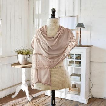 Elvire Sjaal 50x190 cm Taupe