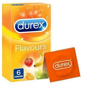 Durex 6 Flavours Variety Pack, 6 Count