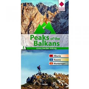 Wanderkarte Peaks of the Balkans 1: 60 000