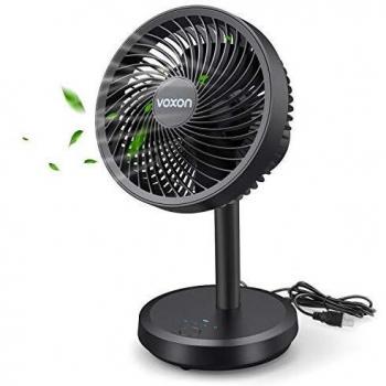 USB GlideFan Voxon Quiet Desktop Fan