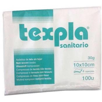 Batist Compresa TNT Texpol 10x10 cm, 100 unidades